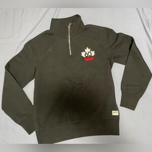 Roots Black Quarter Zip